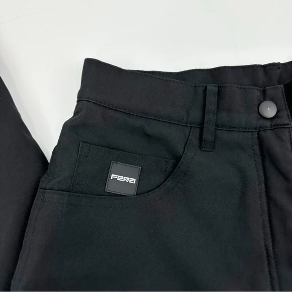 FERA Women’s Insulated Snow Ski Pants – Black – Size 6S